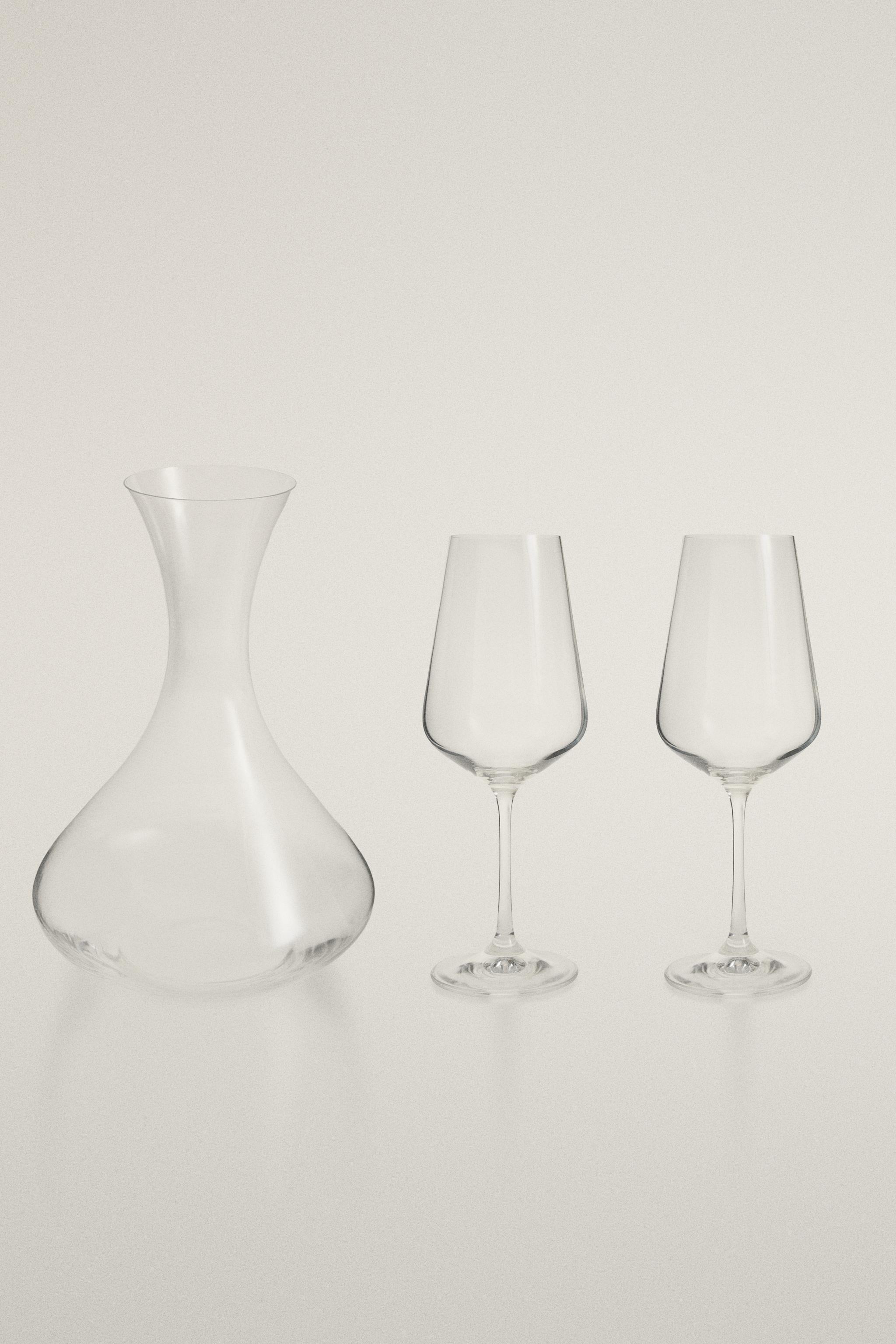 ENSEMBLE ARTICLES EN VERRE BOHEMIA CRYSTAL